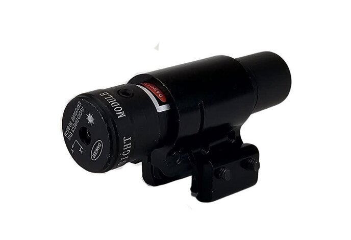 Red laser, weaver mount