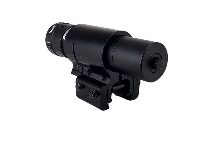 Red laser, weaver mount