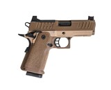 EMG Staccato CS Compact 2011 gas blowback airsoft pistol, master grip ,green gas