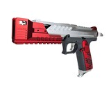 AEX Custom NINTENDO COPYRIGHT INFRINGMENT Action Army AAP-01 Gas Blowback Pistol Red / Silver / Gray