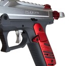 AEX Custom NINTENDO COPYRIGHT INFRINGMENT Action Army AAP-01 Gas Blowback Pistol Red / Silver / Gray
