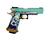 AEX CUSTOM SUCROSE SIMP GAT Tokyo Marui Hi Capa 5.1 Gas Blowback Pistol, Teal/Orange