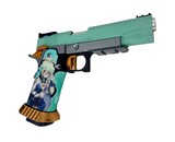 AEX CUSTOM SUCROSE SIMP GAT Tokyo Marui Hi Capa 5.1 Gas Blowback Pistol, Teal/Orange