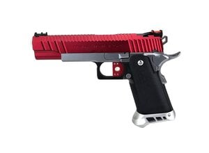 Airsoft Extreme AEX Custom MARUZENSKY RED SHIFT Tokyo Marui Hi Capa 5.1 Gas Blowback Pistol Red / Gray / Black