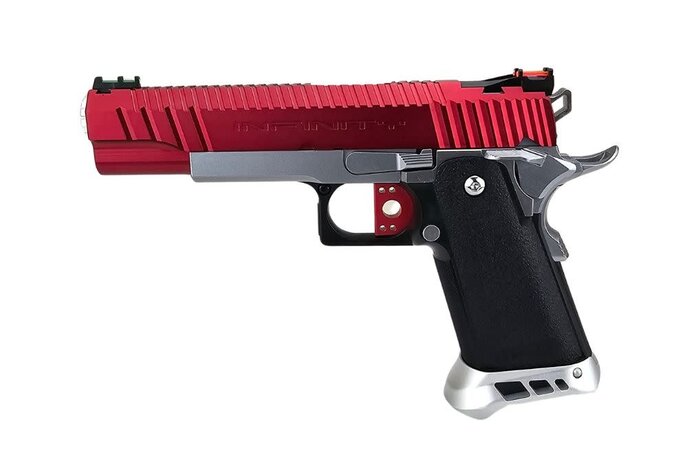 AEX Custom MARUZENSKY RED SHIFT Tokyo Marui Hi Capa 5.1 Gas Blowback Pistol Red / Gray / Black