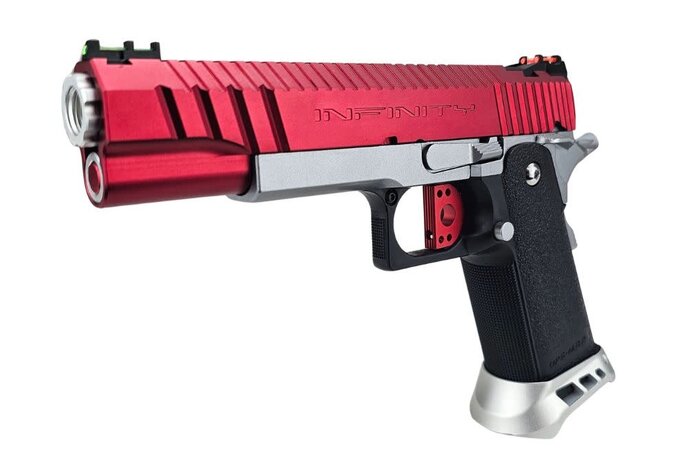AEX Custom MARUZENSKY RED SHIFT Tokyo Marui Hi Capa 5.1 Gas Blowback Pistol Red / Gray / Black