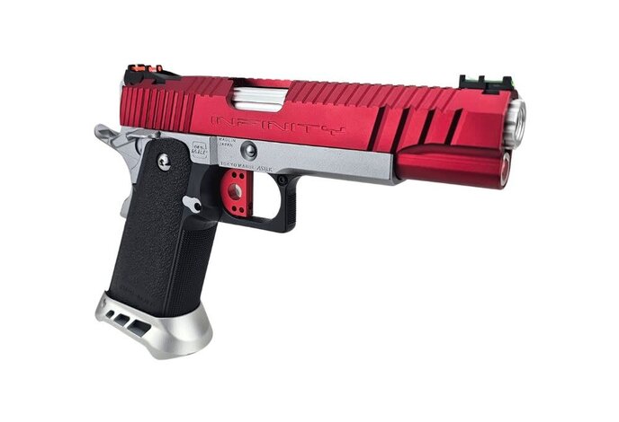 AEX Custom MARUZENSKY RED SHIFT Tokyo Marui Hi Capa 5.1 Gas Blowback Pistol Red / Gray / Black