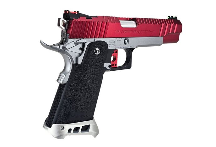 AEX Custom MARUZENSKY RED SHIFT Tokyo Marui Hi Capa 5.1 Gas Blowback Pistol Red / Gray / Black