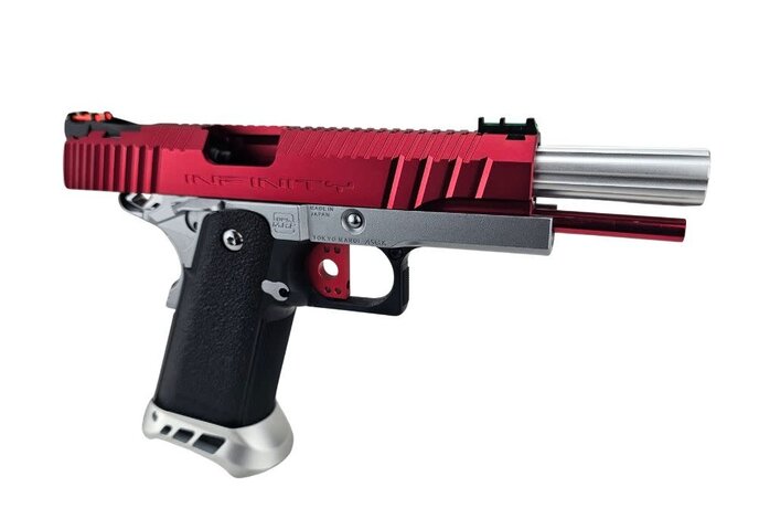 AEX Custom MARUZENSKY RED SHIFT Tokyo Marui Hi Capa 5.1 Gas Blowback Pistol Red / Gray / Black