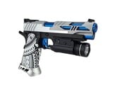 AEX Custom OVER THE HORIZON Tokyo Marui Hi Capa 5.1 Gas Blowback Pistol Silver / Blue / Black