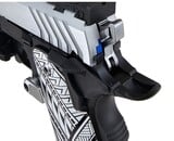 AEX Custom OVER THE HORIZON Tokyo Marui Hi Capa 5.1 Gas Blowback Pistol Silver / Blue / Black