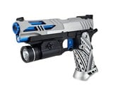 AEX Custom OVER THE HORIZON Tokyo Marui Hi Capa 5.1 Gas Blowback Pistol Silver / Blue / Black