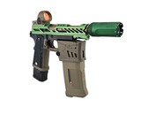 AEX Custom YGGDRASIL THE TREE OF LIFE Tokyo Marui Hi Capa 5.1 HPA Pistol Matcha Green / Brown/ Black