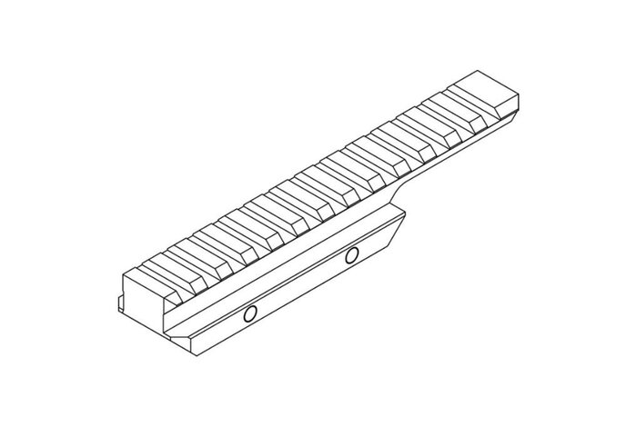 NC Star picatinny riser mount