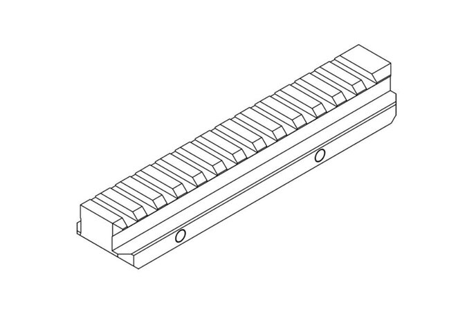 NC Star picatinny riser mount