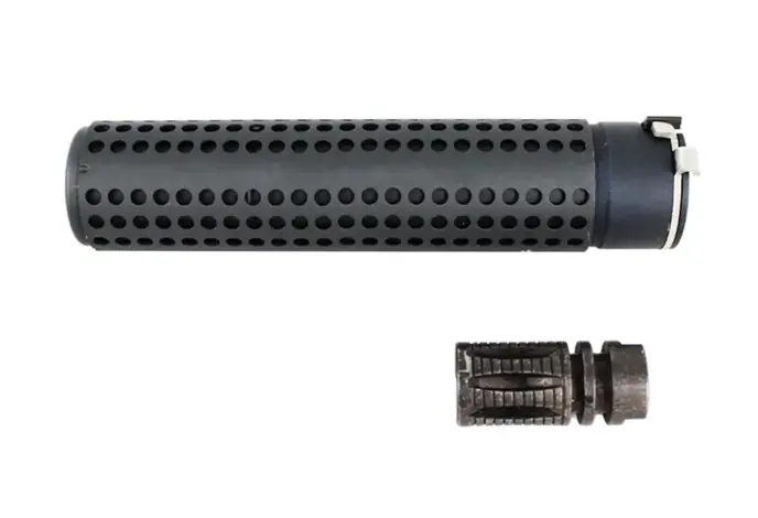 Atlas Custom Works KAC NT4 QD Mock Silencer with SR16 Flash Hider BLK