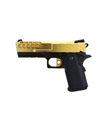 Tokyo Marui AEX Custom HONEY BUN  Tokyo Marui Hi Capa 4.3 Gas Blowback Pistol Gold / Black