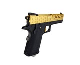 AEX Custom HONEY BUN Tokyo Marui Hi Capa 4.3 Gas Blowback Pistol Gold / Black