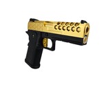 AEX Custom HONEY BUN Tokyo Marui Hi Capa 4.3 Gas Blowback Pistol Gold / Black