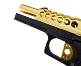AEX Custom HONEY BUN Tokyo Marui Hi Capa 4.3 Gas Blowback Pistol Gold / Black