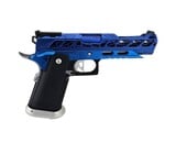 AEX Custom PLAYER TWO Tokyo Marui Hi Capa 5.1 Gas Blowback Pistol Blue / Black / Silver