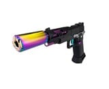 AEX Custom UBE COOKIES AND CREAM Tokyo Marui Hi Capa 5.1 Gas Blowback Pistol Black / Purple / Silver