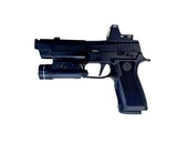 AEX Custom WATER MOCCASIN Sig Sauer P320 Xcarry Gas Blowback Pistol Black