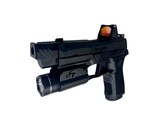 AEX Custom WATER MOCCASIN Sig Sauer P320 Xcarry Gas Blowback Pistol Black