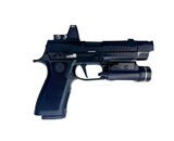 AEX Custom WATER MOCCASIN Sig Sauer P320 Xcarry Gas Blowback Pistol Black