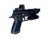 AEX Custom WATER MOCCASIN Sig Sauer P320 Xcarry Gas Blowback Pistol Black
