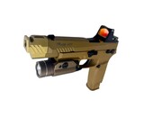 AEX Custom COPPERHEAD Sig Sauer P320 M17 Gas Blowback Pistol Tan