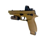 AEX Custom COPPERHEAD Sig Sauer P320 M17 Gas Blowback Pistol Tan
