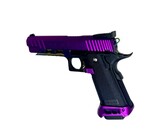 AEX Custom Ultraviolet Hi Capa 5.1 Gas Blowback Pistol Rainbow / Black / Purple