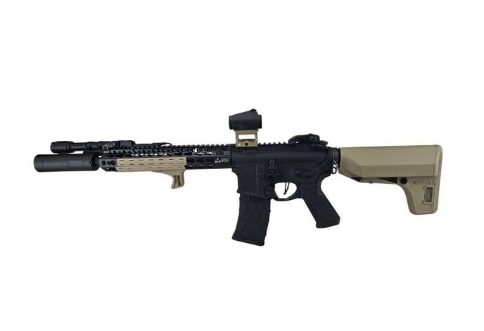 AEX Custom MIDNIGHT CRISIS VFC Avalon Saber CQB Keymod Gen2 Black / Tan