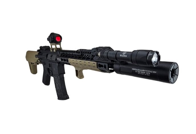 AEX Custom MIDNIGHT CRISIS VFC Avalon Saber CQB Keymod Gen2 Black / Tan