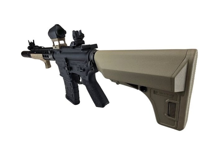 AEX Custom MIDNIGHT CRISIS VFC Avalon Saber CQB Keymod Gen2 Black / Tan