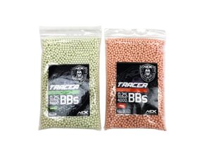 Airsoft Extreme AEX 0.25g 4000ct 6mm Airsoft Tracer BBs