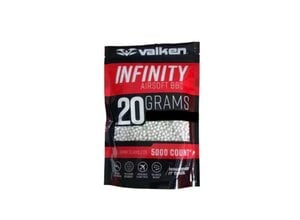 Valken Valken Infinity 0.20g 5000ct 6mm Airsoft BBs