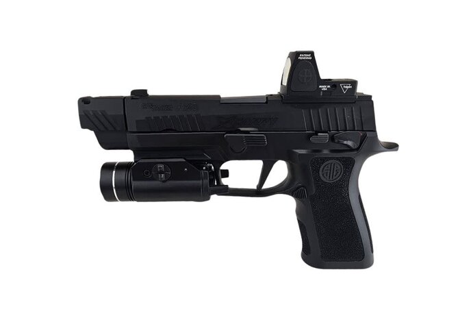 AEX Custom BLACK LABEL | SIG P320 XCARRY Gas Blowback Airsoft Pistol
