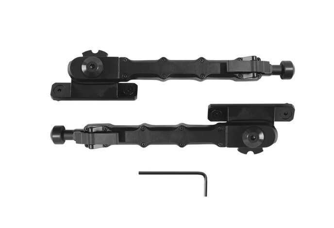 MLOK mounted bipod, black