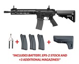Tokyo Marui EVOLT RS FPR MK4 Recoil Shock AEG Package w/ 4 mags