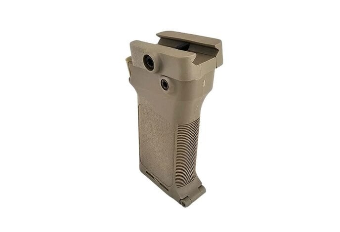 Tri-fit vertical grip (20mm/MLOK/Keyod), tan