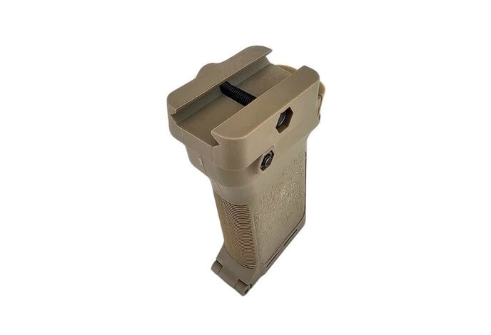 Tri-fit vertical grip (20mm/MLOK/Keyod), tan