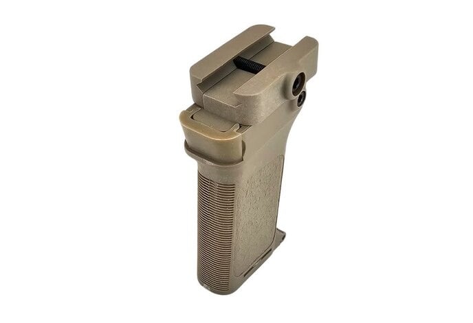 Tri-fit vertical grip (20mm/MLOK/Keyod), tan