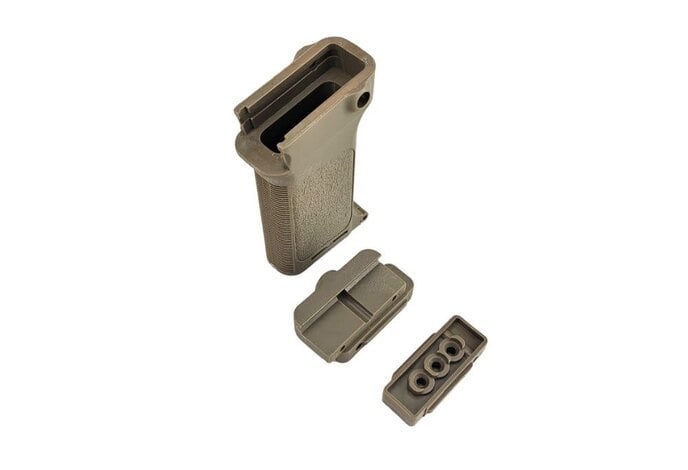 Tri-fit vertical grip (20mm/MLOK/Keyod), tan