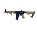 AEX Custom Dust Reaper Classic Army URGI MWS 10" Gas Blowback Rifle, Black/tan