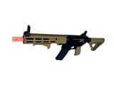 AEX Custom Dust Reaper Classic Army URGI MWS 10" Gas Blowback Rifle, Black/tan