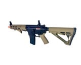 AEX Custom Dust Reaper Classic Army URGI MWS 10" Gas Blowback Rifle, Black/tan