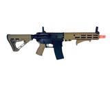 AEX Custom Dust Reaper Classic Army URGI MWS 10" Gas Blowback Rifle, Black/tan