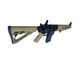AEX Custom Dust Reaper Classic Army URGI MWS 10" Gas Blowback Rifle, Black/tan